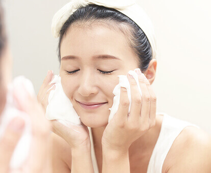 洗顔はとても大切